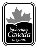 bilingual logo - biologique Canada organic
